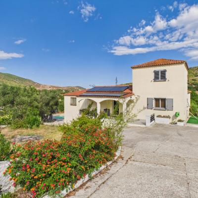 A VENDRE VILLA F5 ET F3 AVEC PISCINE - CASTAGNOLA  - ALATA