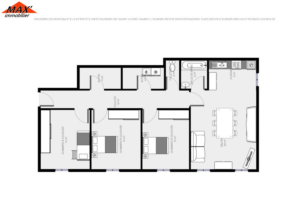 plan appartement rez de chaussee