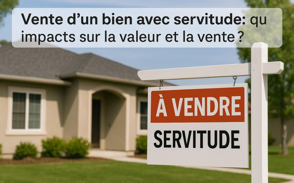 Vente d’un bien avec servitude : quels impacts sur la valeur et la vente ?