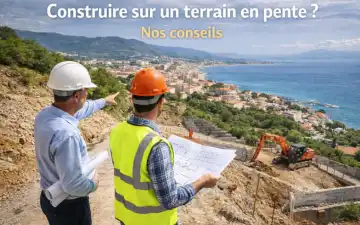 Construire sur un terrain en pente ? Nos conseils