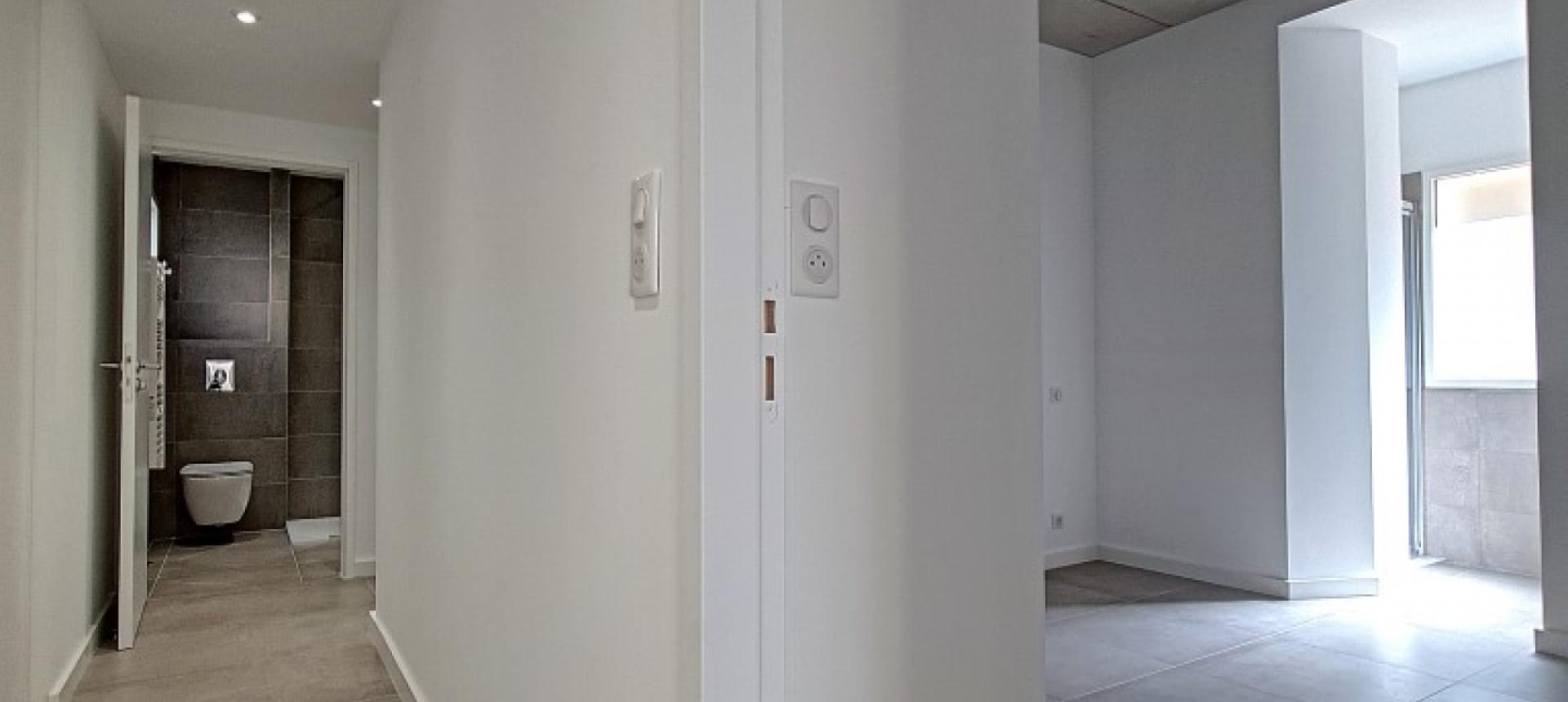 F3 à louer  Albert 1er Forcone dégagement