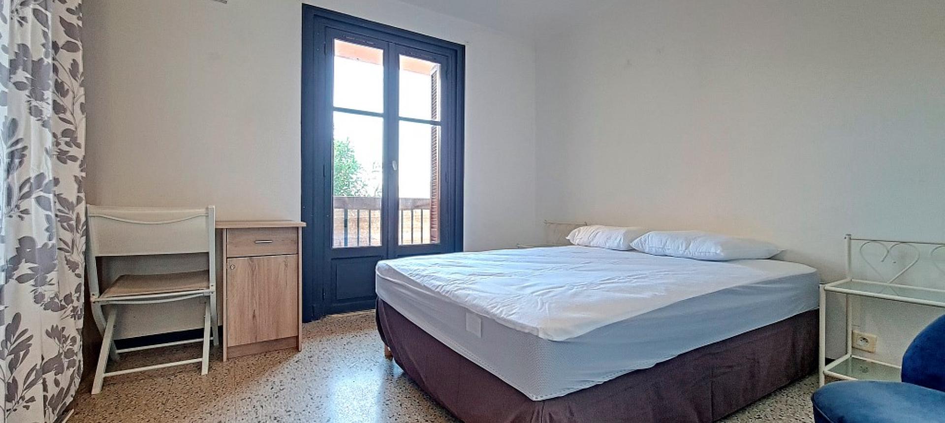 F2 meublé à louer Vittulo chambre