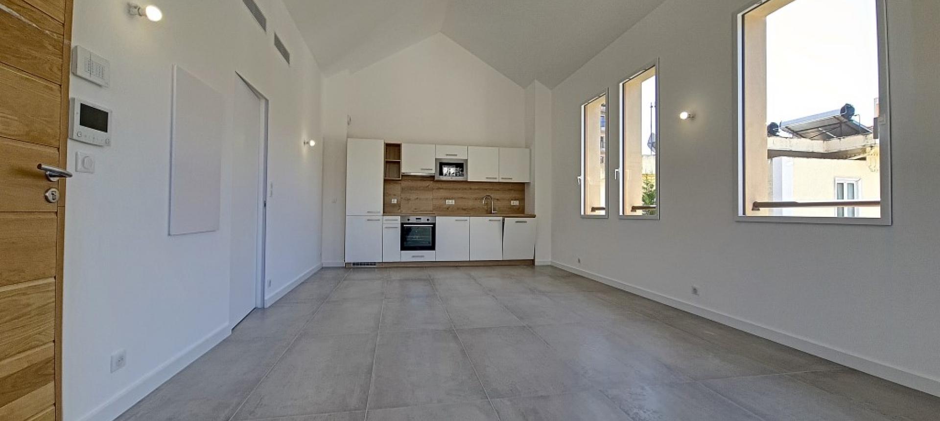 F2 à louer Trottel  Marengo pièce à vivre 