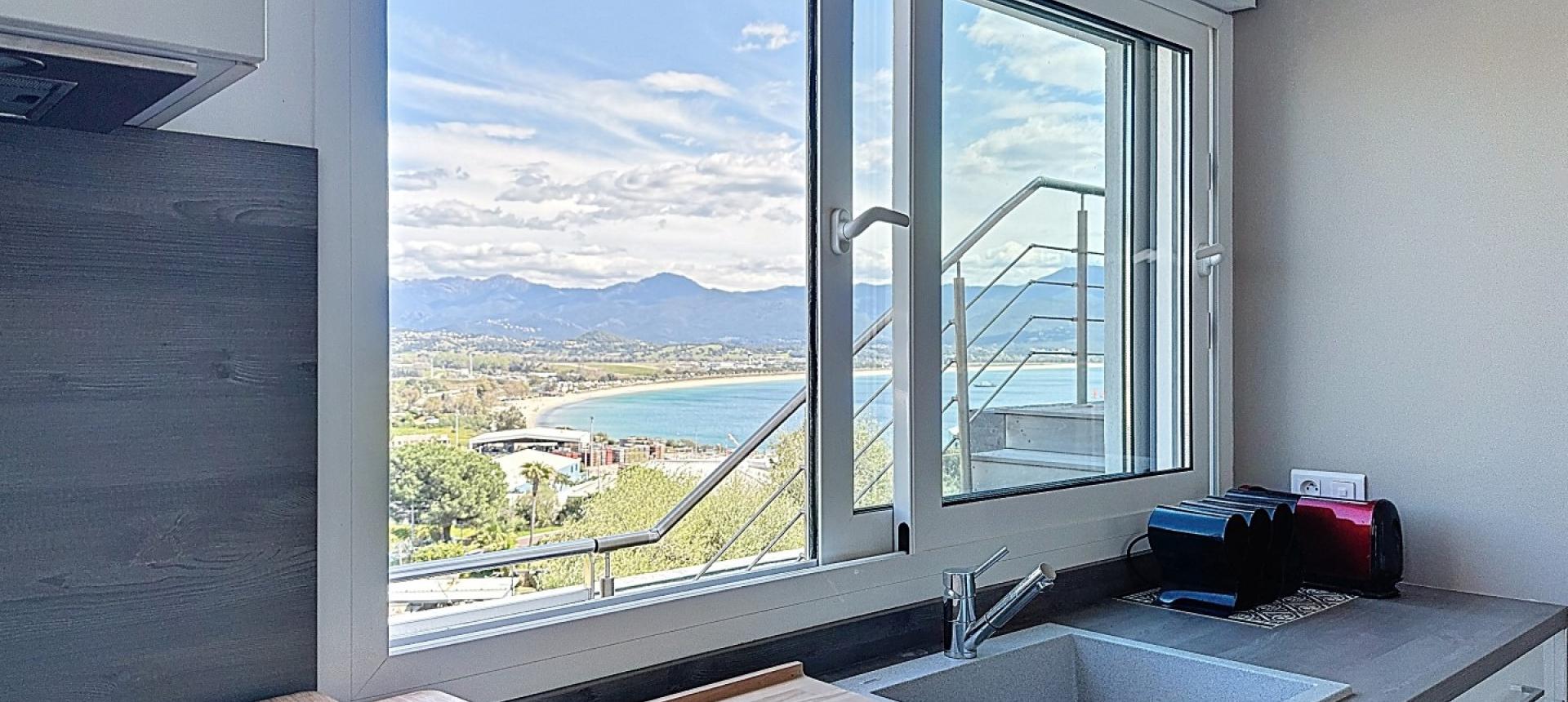 F2 meublé à louer secteur Aspretto à Ajaccio