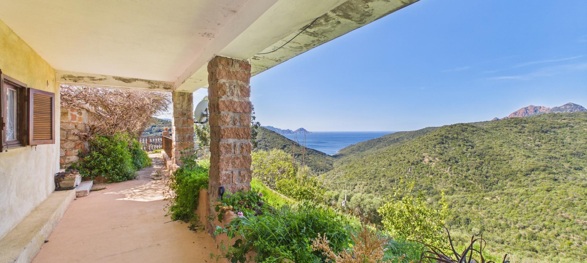 A vendre Bas de Maison de village - Vue Mer - Partinello