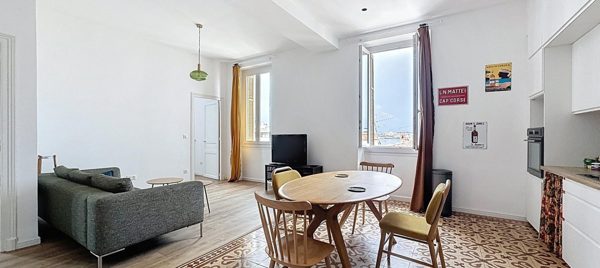 F3 meublé à louer proche centre ville à Ajaccio