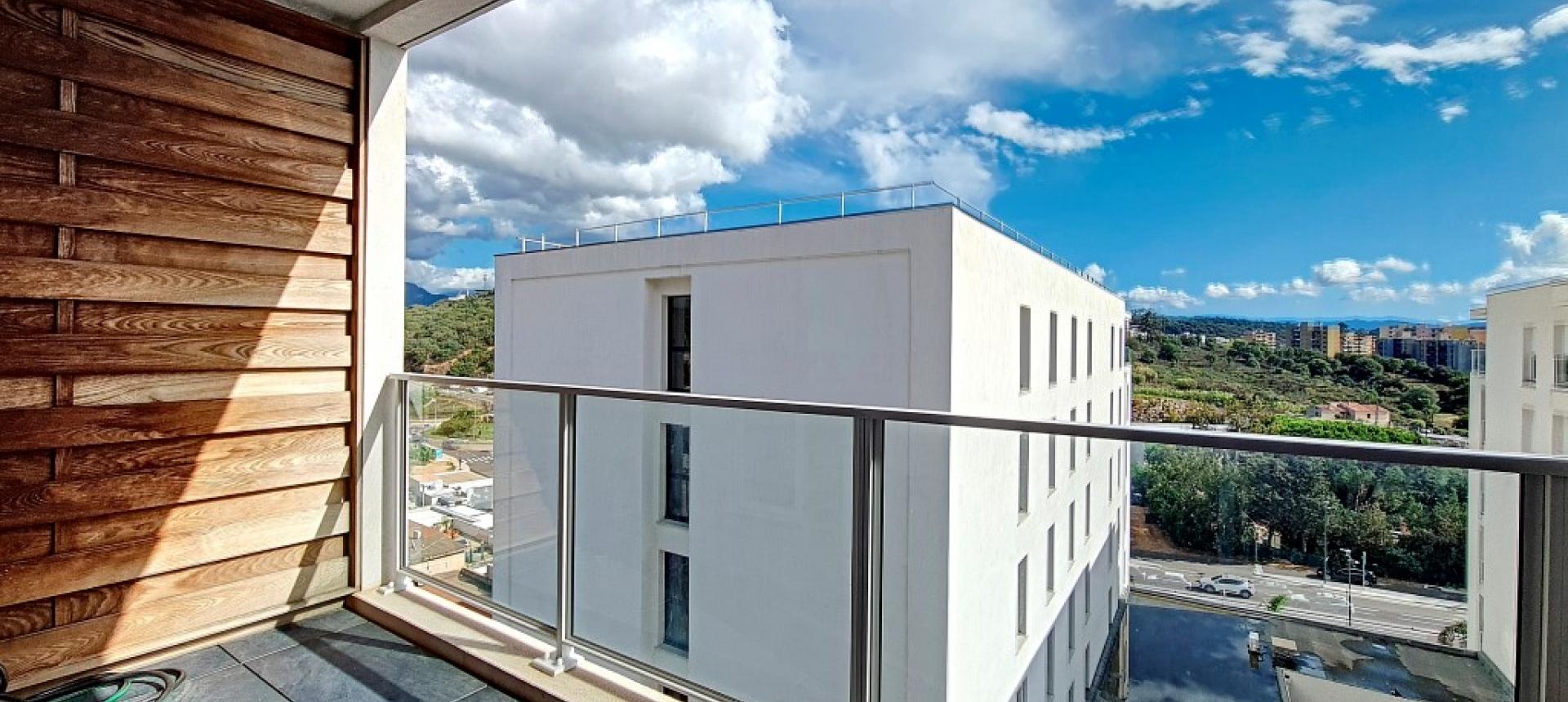 F1 meublé  à louer la Palmeraie terrasse 