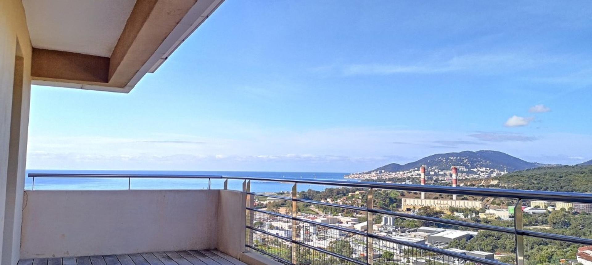 Beau F3 à la location résidence Belvedere secteur Vazzio à Ajaccio