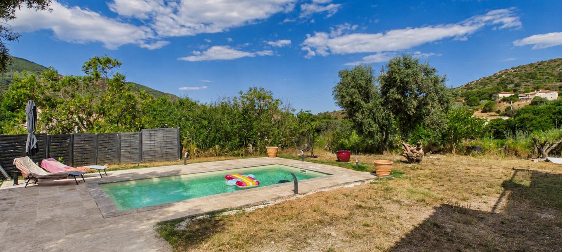 A VENDRE VILLA F5 ET F3 AVEC PISCINE - CASTAGNOLA  - ALATA