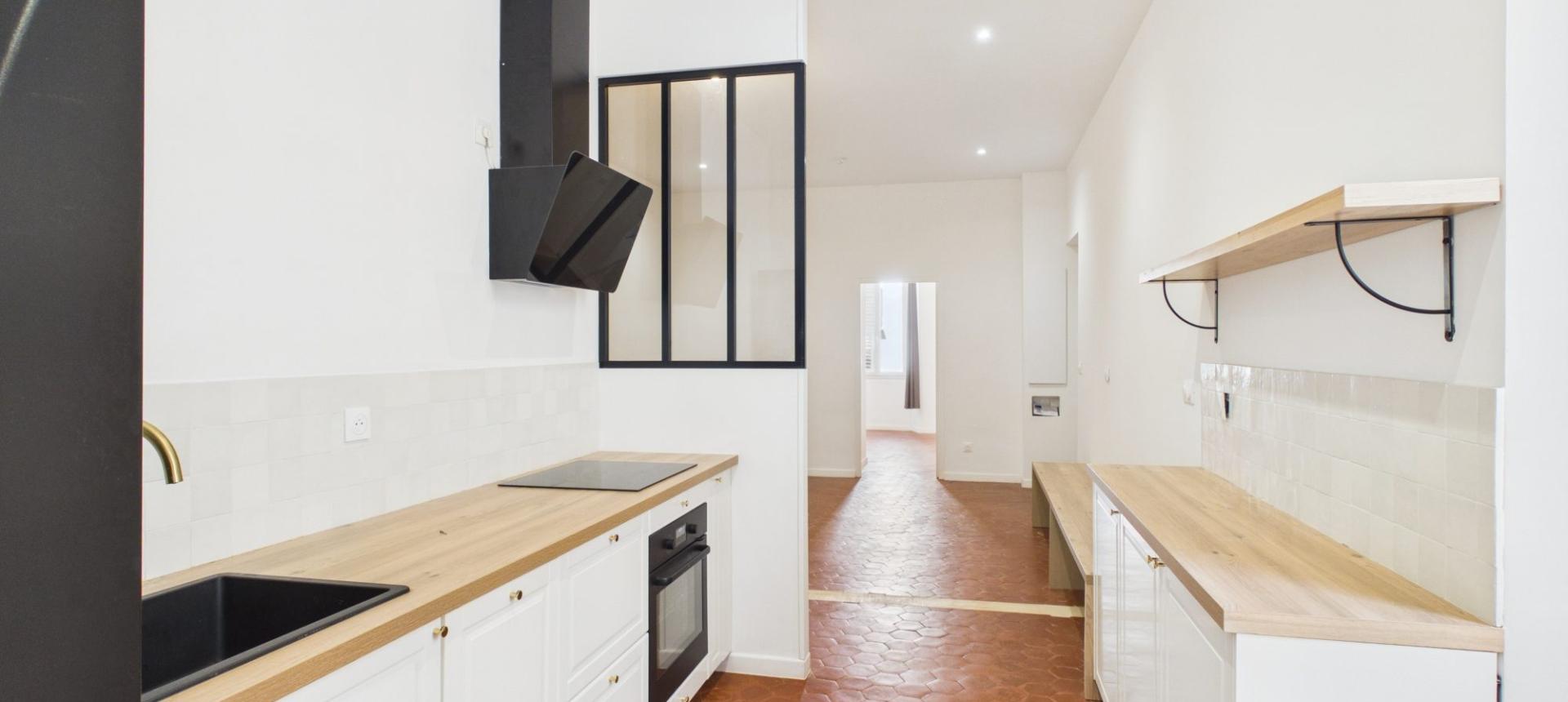 A VENDRE APPARTEMENT F3  PROCHE COURS NAPOLEON