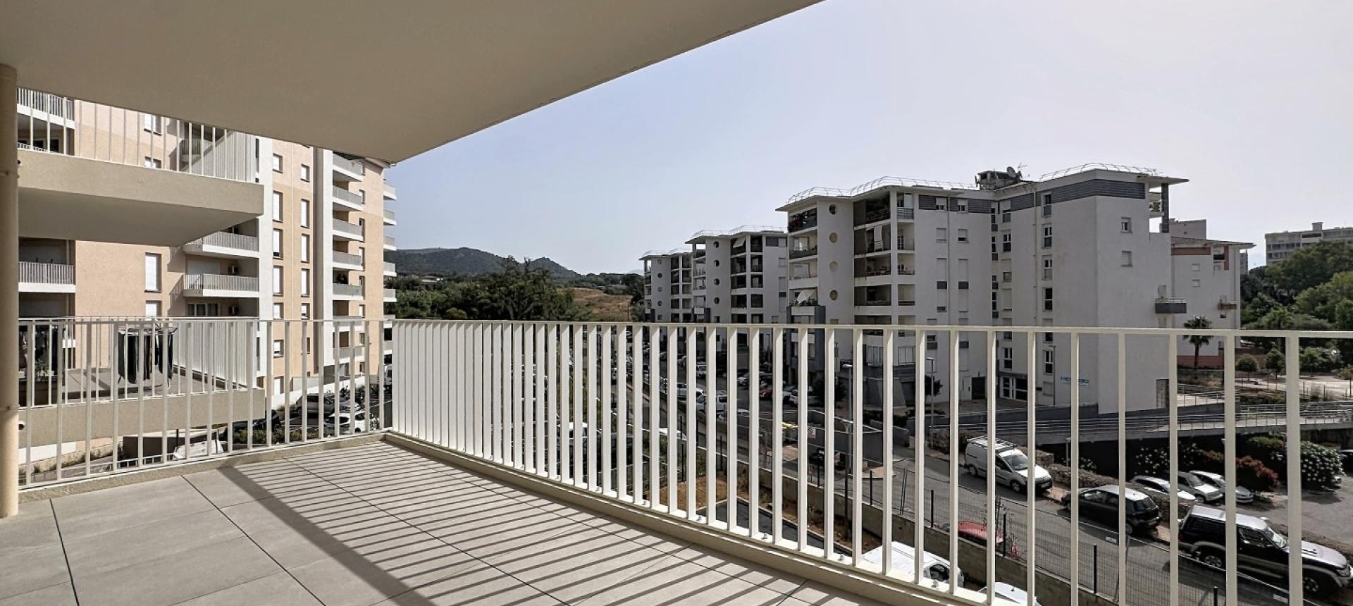 F2 neuf   à louer secteur résidence Alba  Alzo di Léva  à Ajaccio