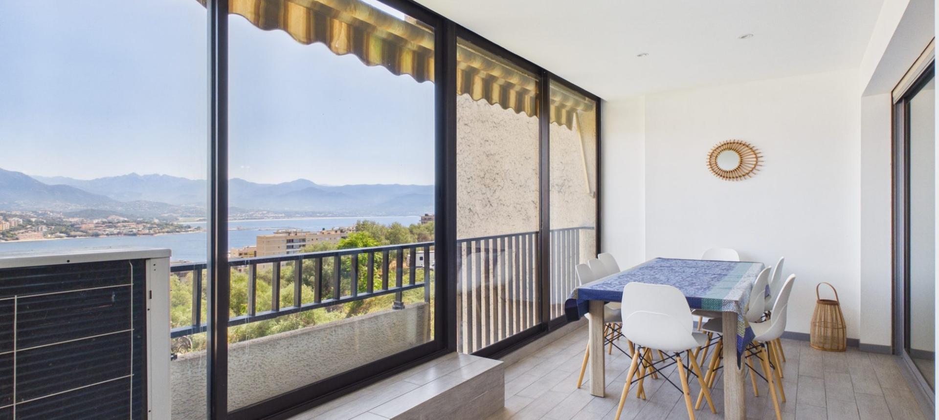 A VENDRE F3 PANORAMIC AVEC VUE MER ET TERRASSE