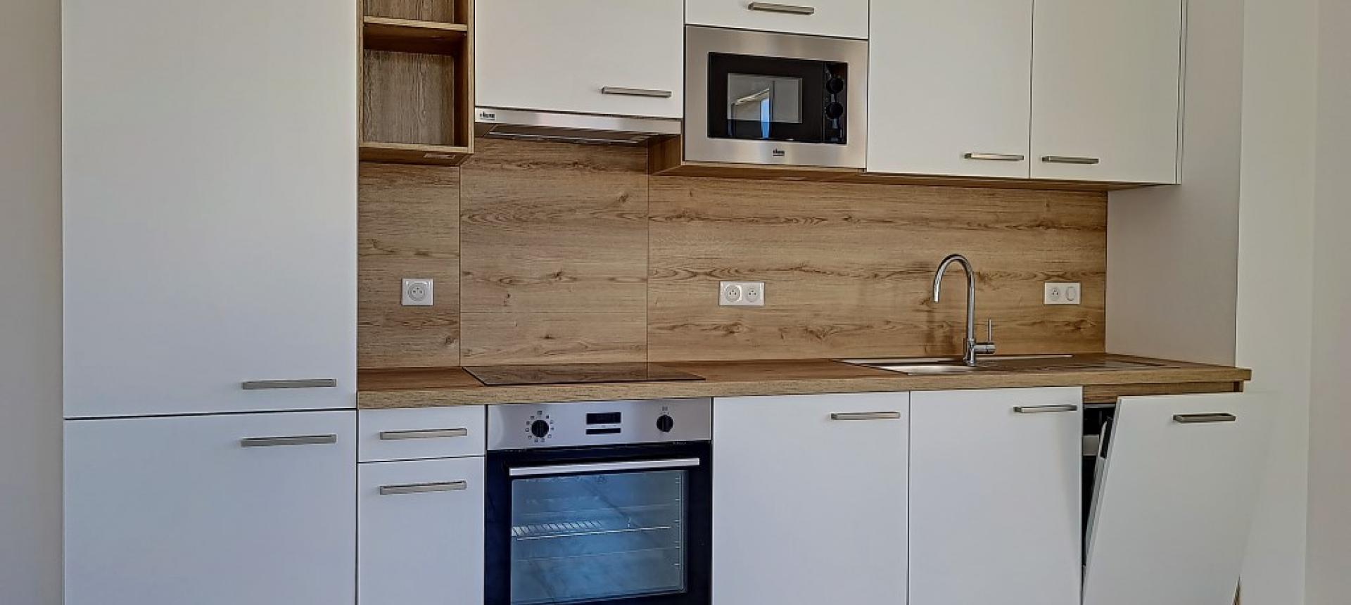 F2 à louer Trottel  Marengo coin cuisine