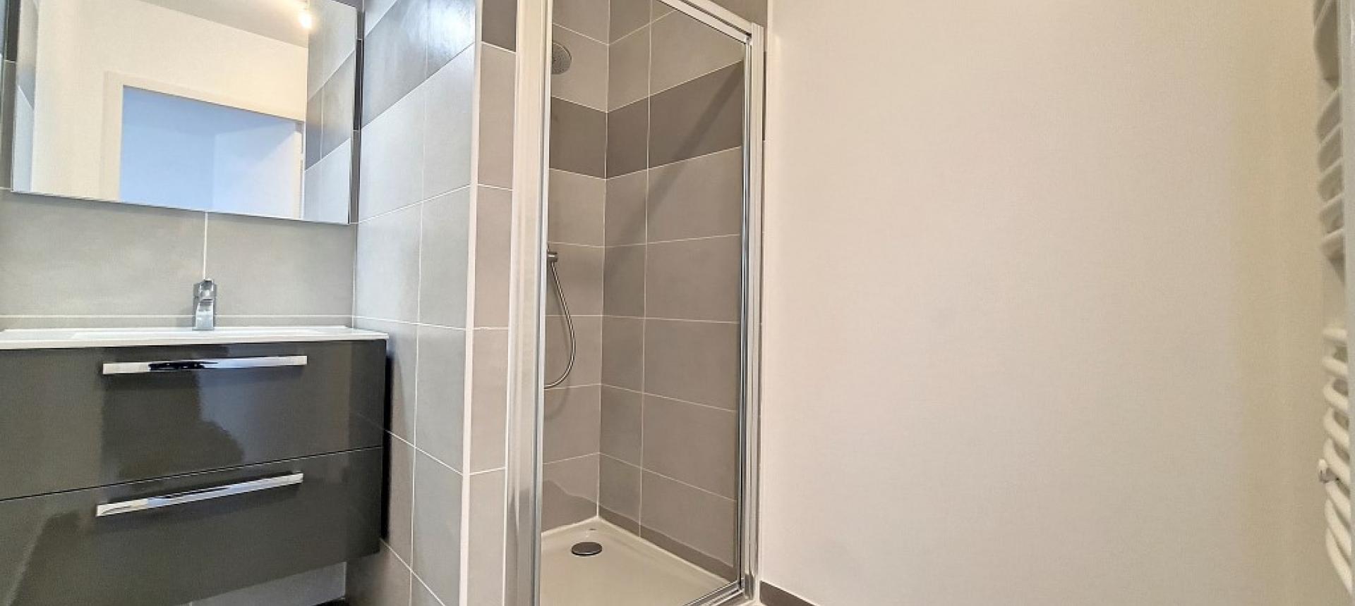 F3 à louer Carré Bodiccione  salle de douche 