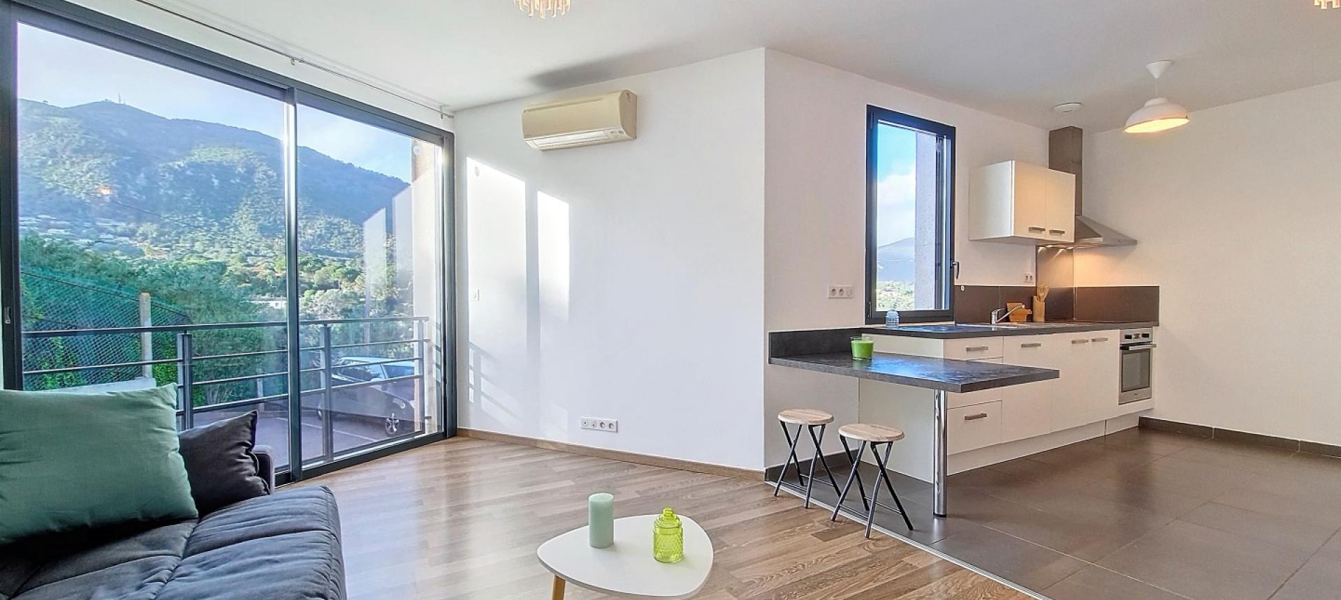 F1 meublé à louer secteur Milelli à Ajaccio