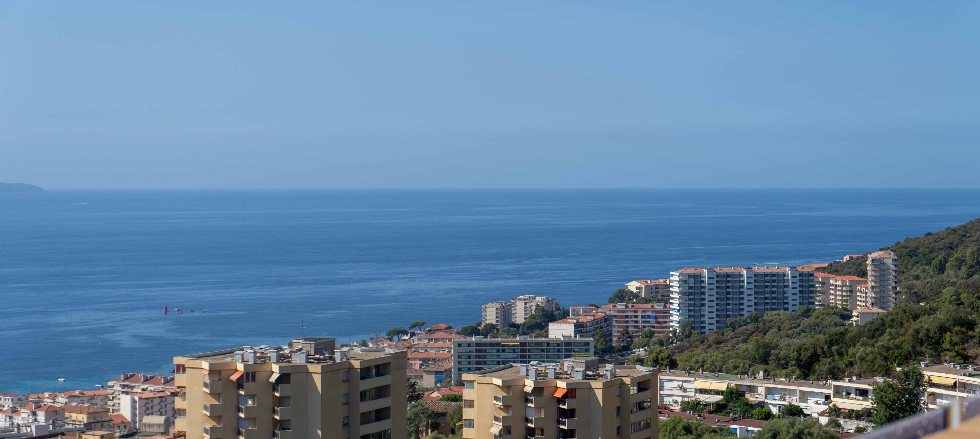 Vue mer Ajaccio