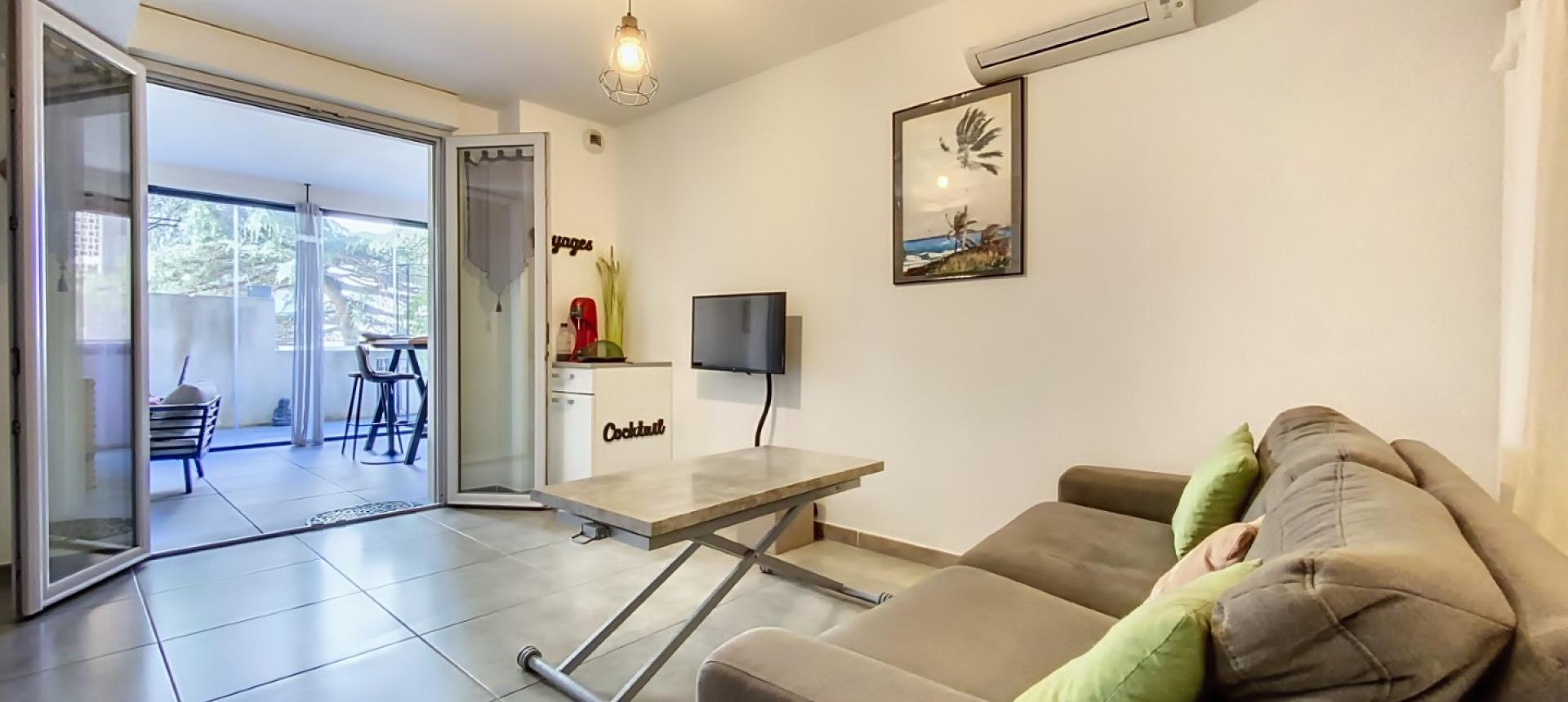 Appartement F2 à vendre à Ajaccio Centre - Résidence Eugénie