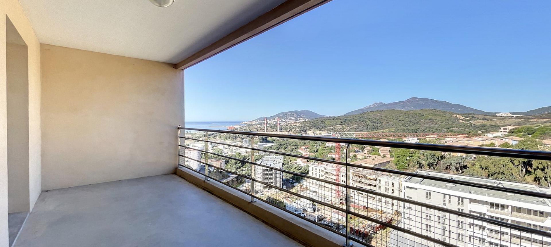 Vente appartement F2 à Ajaccio - Secteur Vazzio