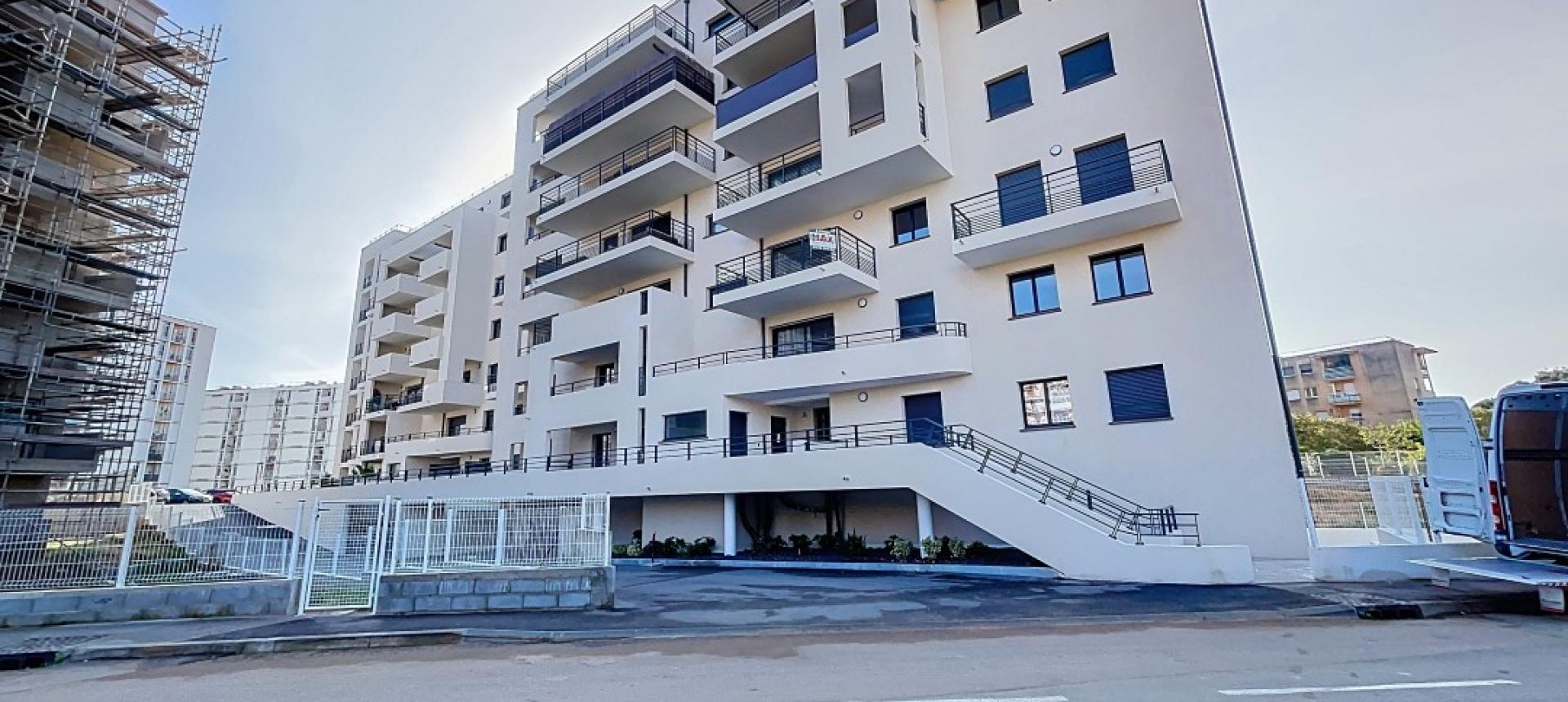 Beau F2 neuf résidence Althéa secteur Candia à Ajaccio