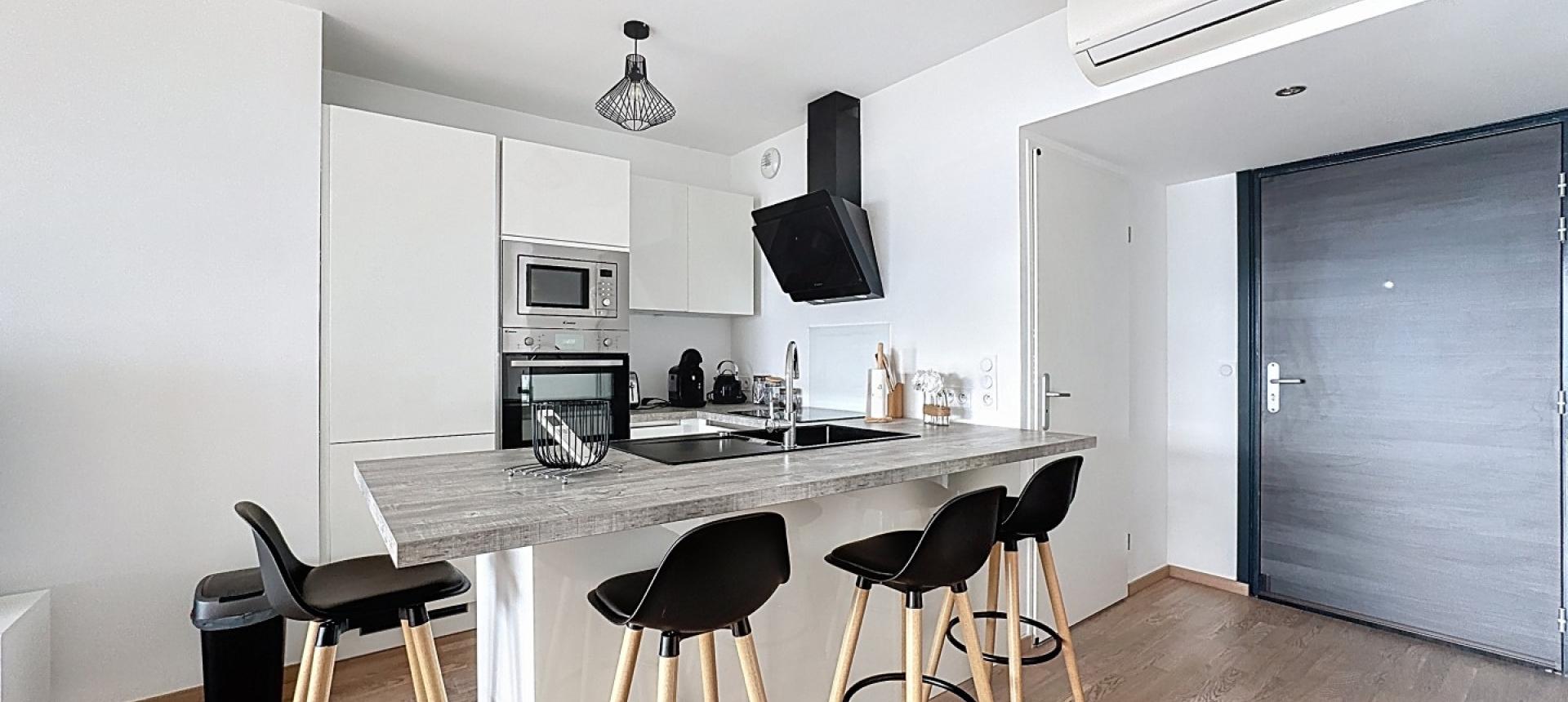 F2 meublé à louer secteur Aspretto le Genovèse à Ajaccio.