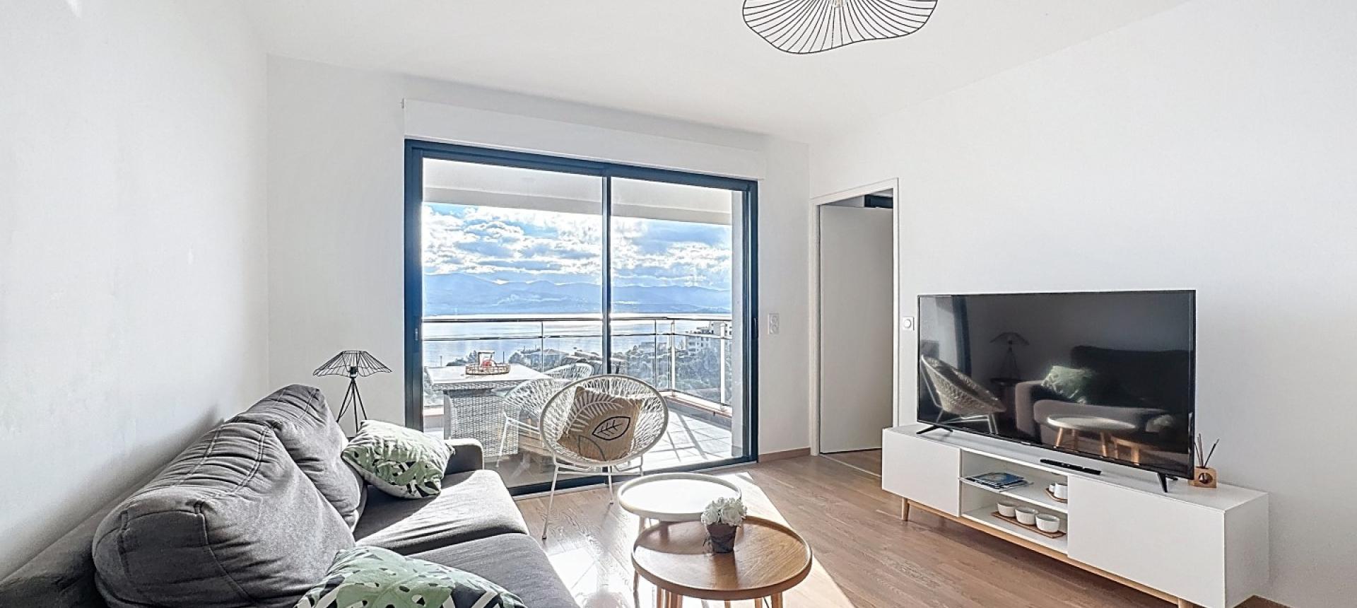 F2 meublé à louer secteur Aspretto le Genovèse à Ajaccio.