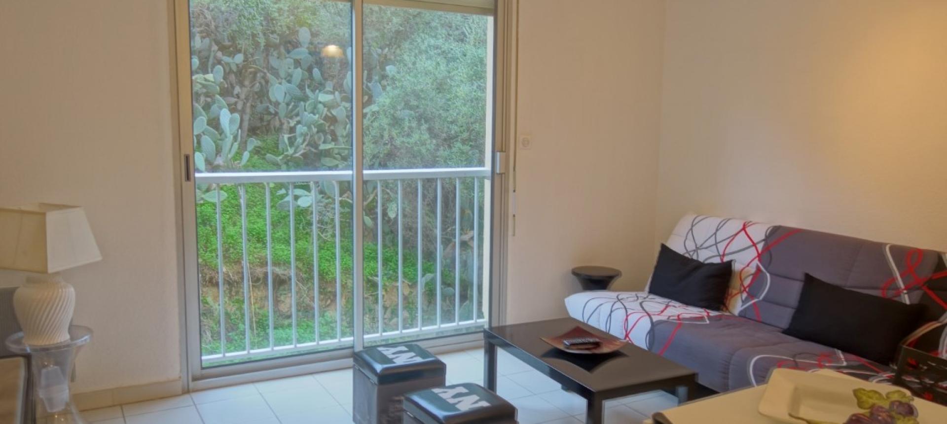 F2 meublé à louer Scudo