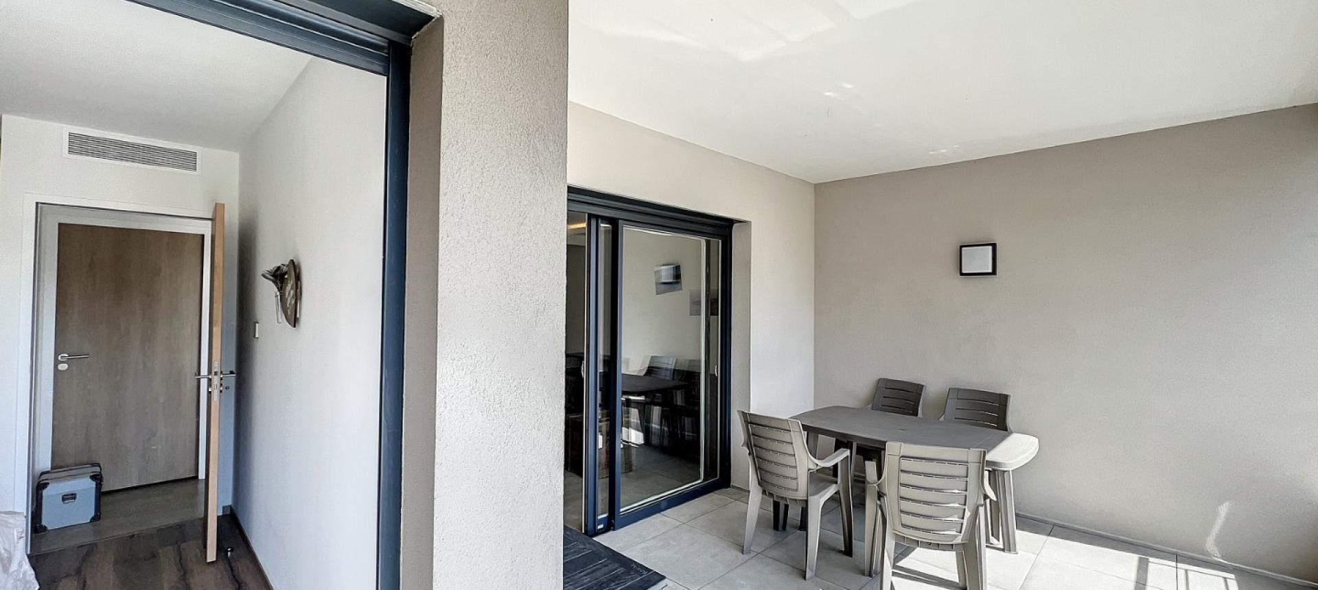 Appartement F2 en vente à Ajaccio, résidence Parc Aurancia