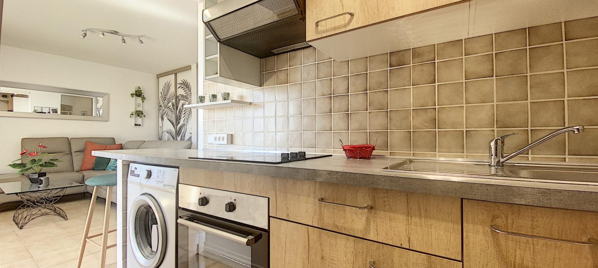 VENTE APPARTEMENT F2 - VUE MER - RESIDENCE ALZO DI SOL