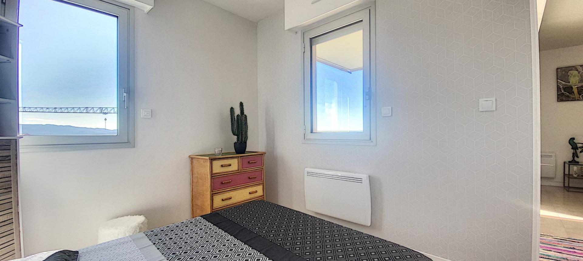 VENTE APPARTEMENT F2 - VUE MER - RESIDENCE ALZO DI SOL