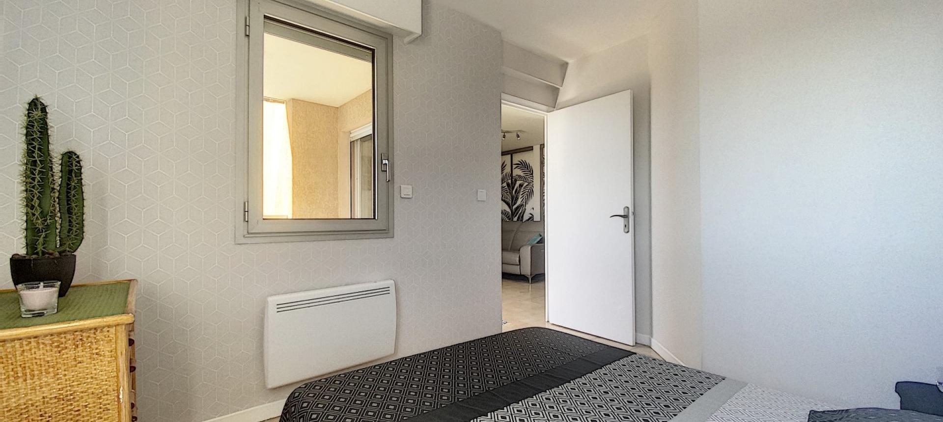 VENTE APPARTEMENT F2 - VUE MER - RESIDENCE ALZO DI SOL