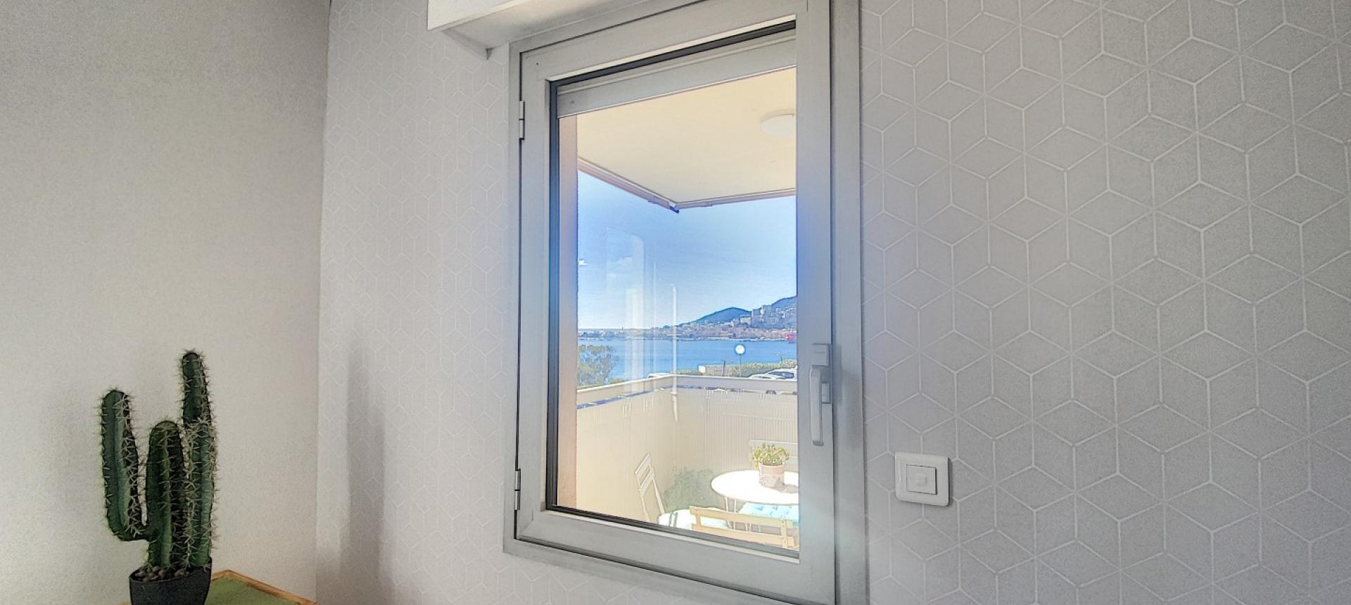 VENTE APPARTEMENT F2 - VUE MER - RESIDENCE ALZO DI SOL