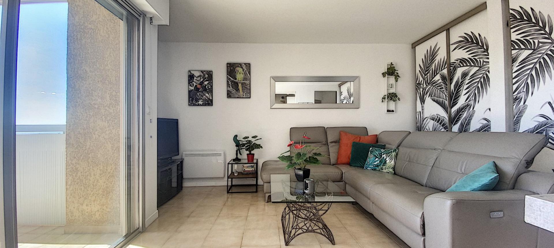 VENTE APPARTEMENT F2 - VUE MER - RESIDENCE ALZO DI SOL