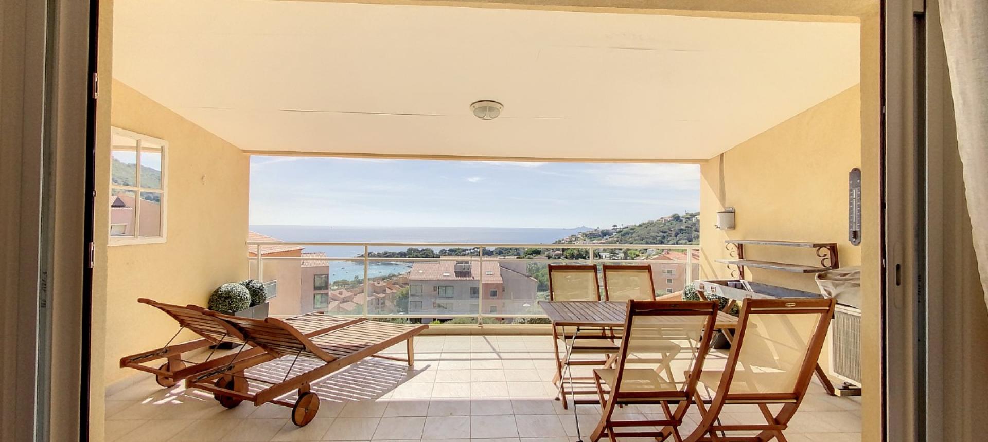 F3/4 duplex vue mer à Vendre à Ajaccio - Santa Lina