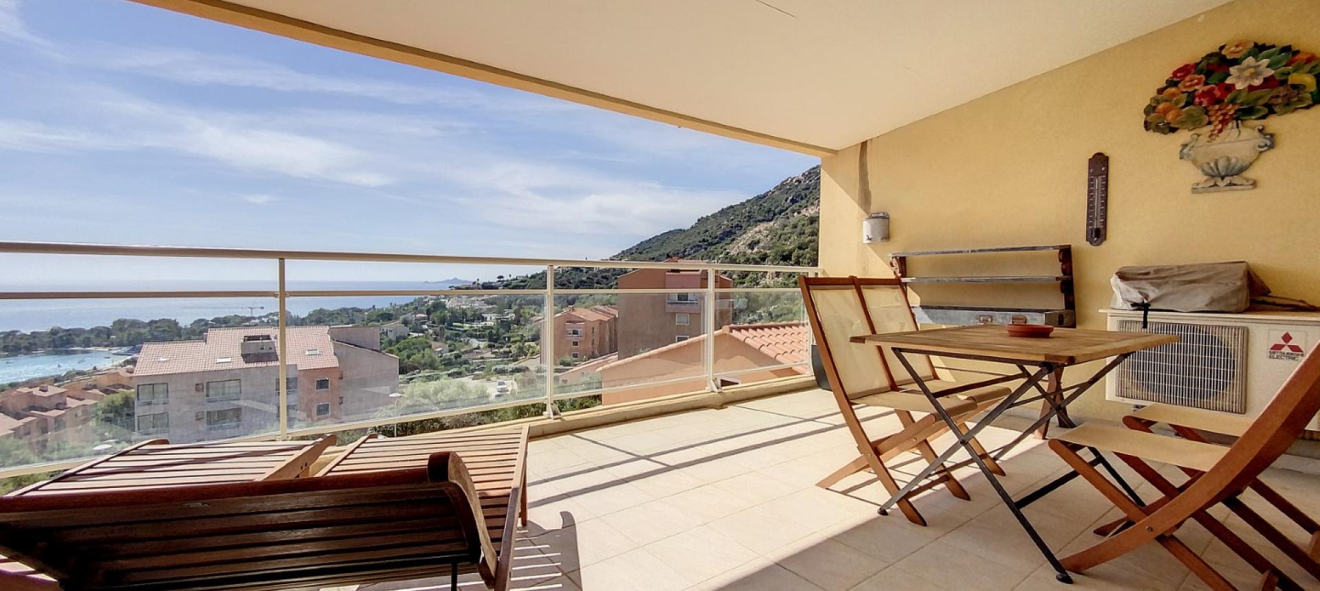 F3/4 duplex vue mer à Vendre à Ajaccio - Santa Lina