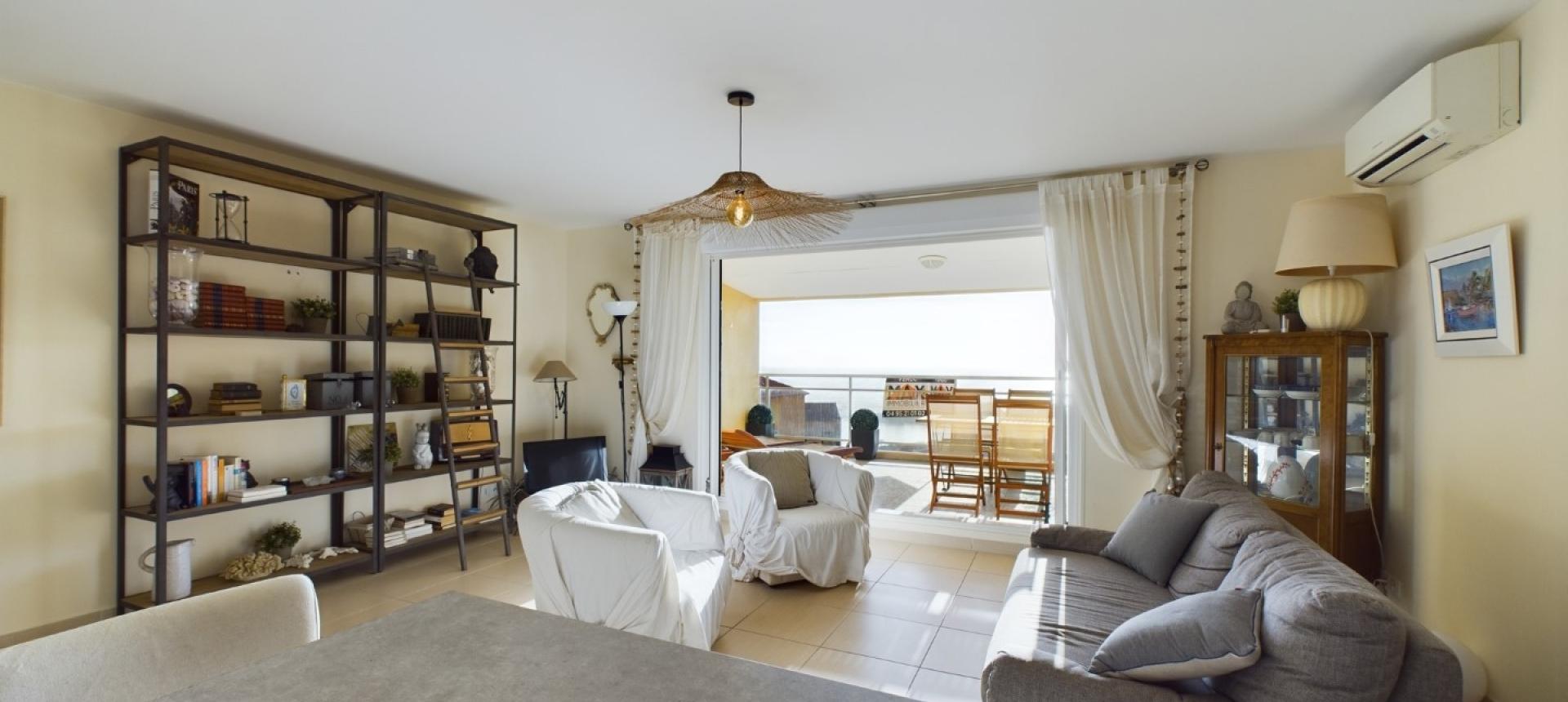 F3/4 duplex vue mer à Vendre à Ajaccio - Santa Lina