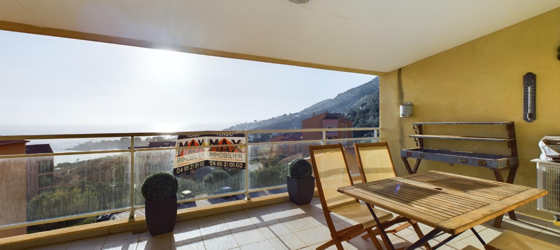 F3/4 duplex vue mer à Vendre à Ajaccio - Santa Lina