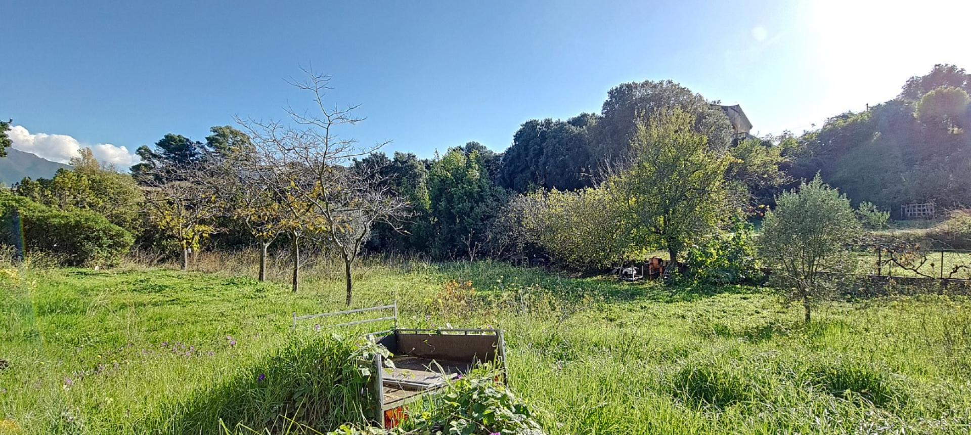 JARDIN F3 + F2 EN BAS DE VILLA AVEC TERRAIN CONSTRUCTIBLE MEZZAVIA