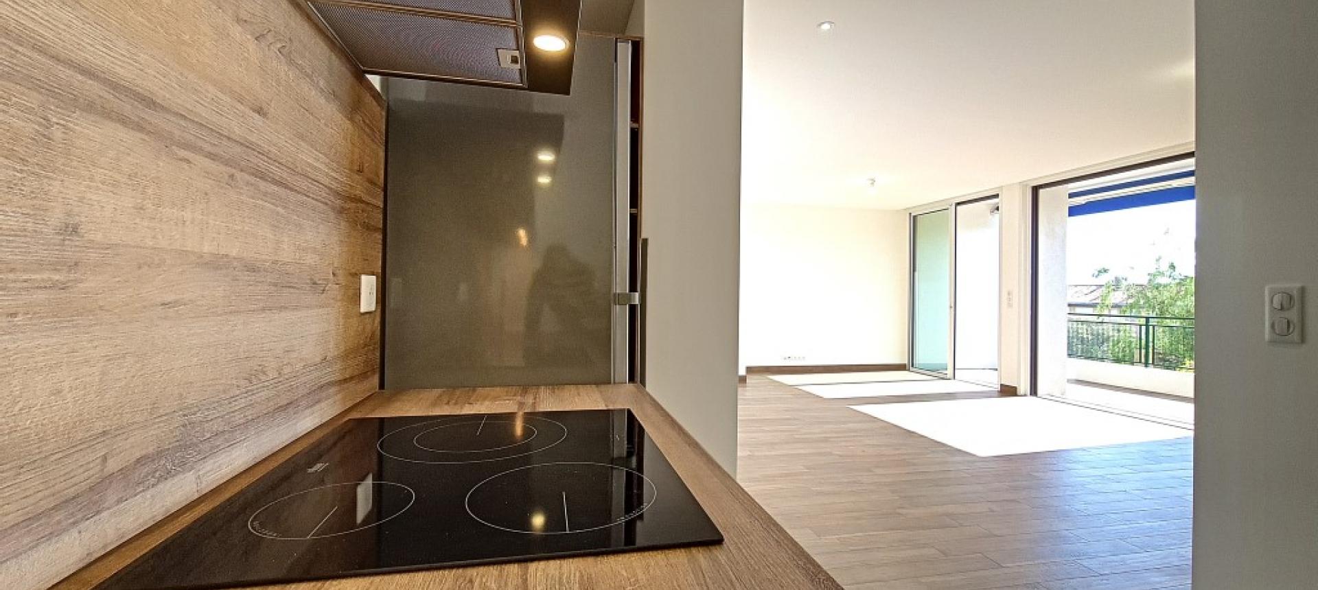 F3 à louer Parc Berthault coin cuisine