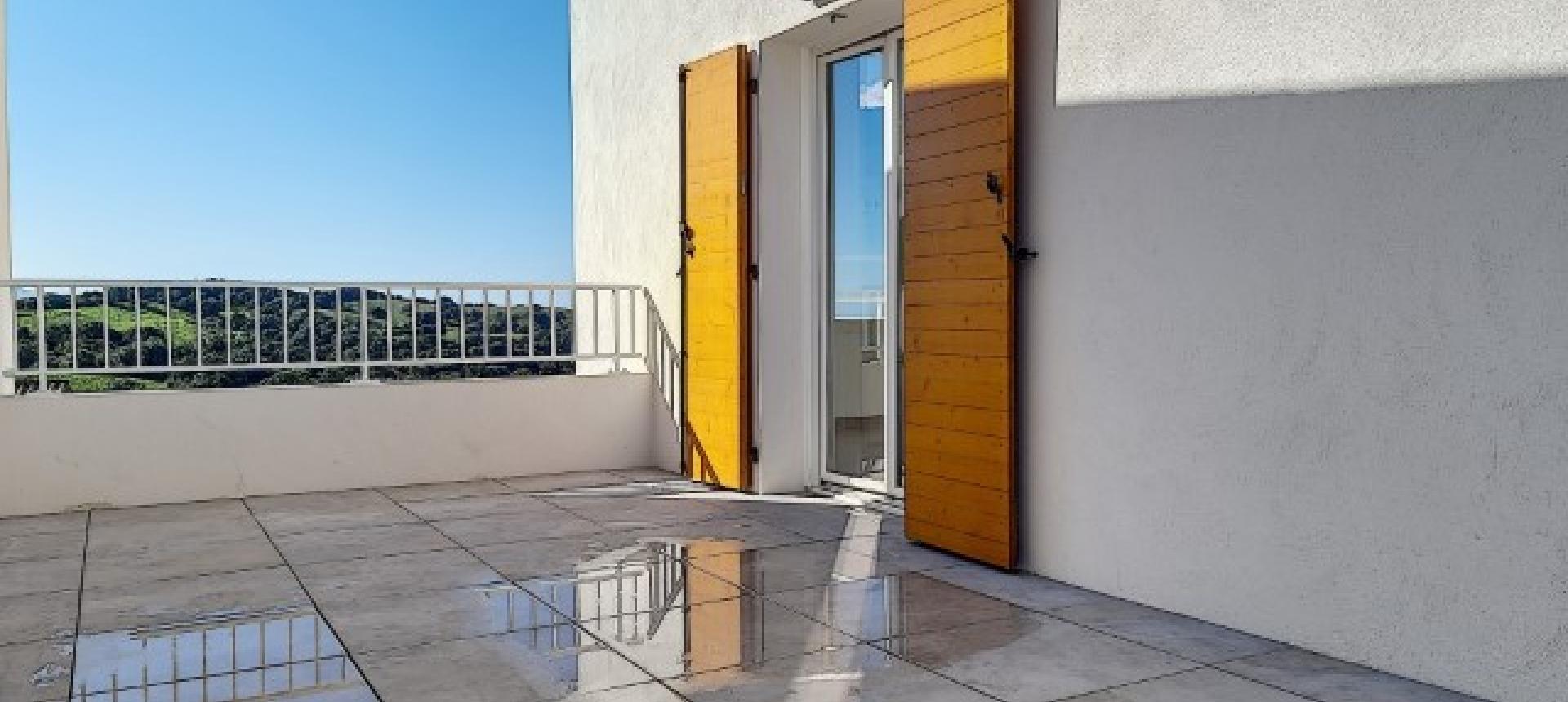  F3 à louer l'Alivettu  terrasse