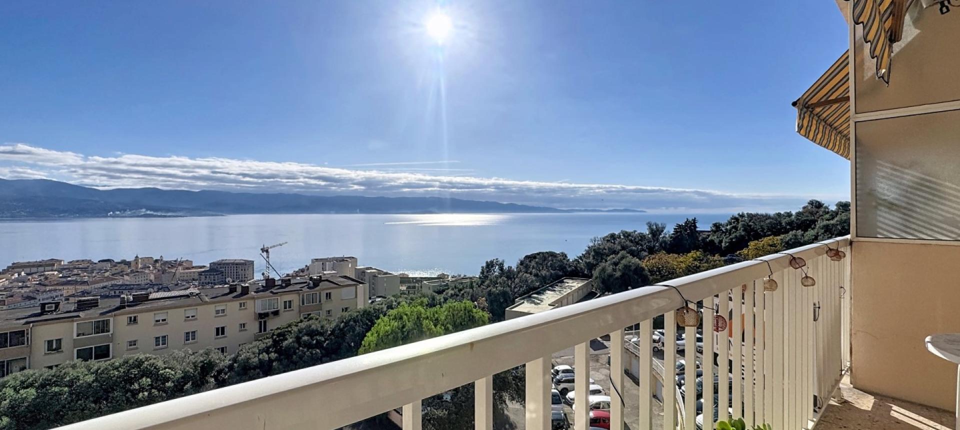 F4 meublé  à louer secteur Belvédère à Ajaccio