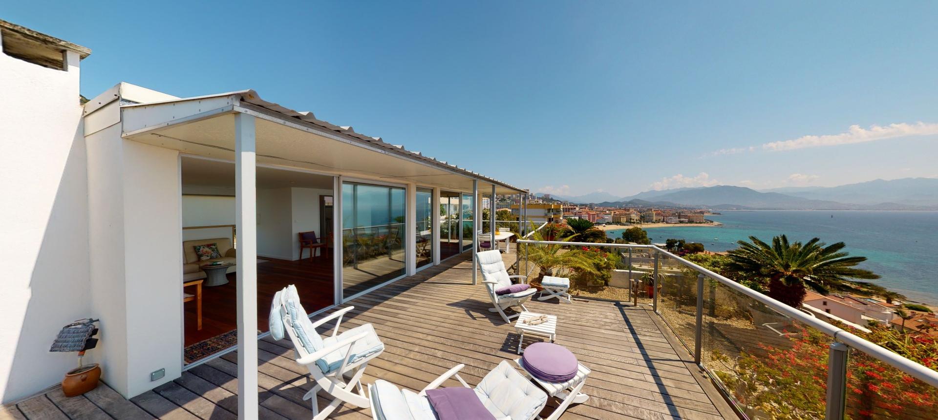 Appartement à vendre vue mer Sanguinaires - Ajaccio