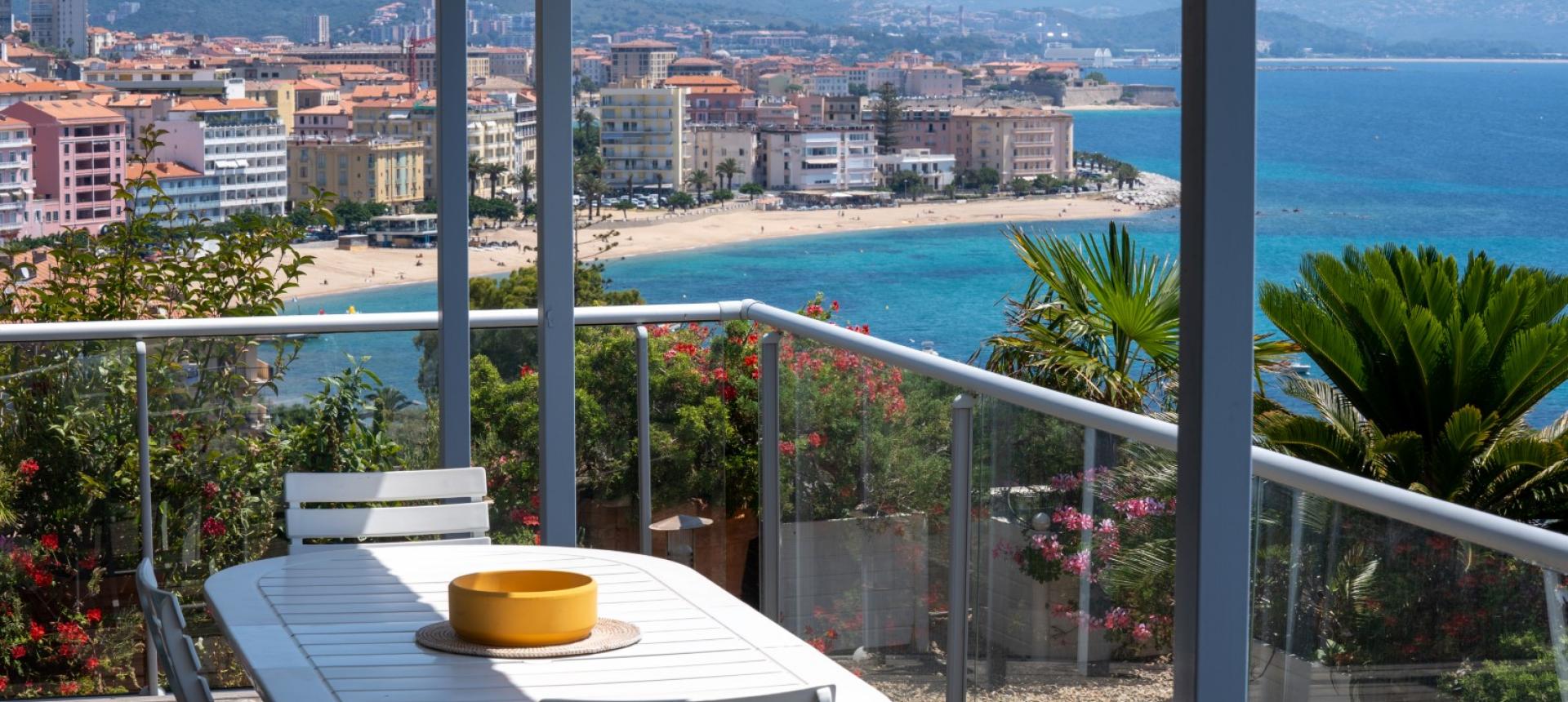 Appartement à vendre vue mer Sanguinaires - Ajaccio