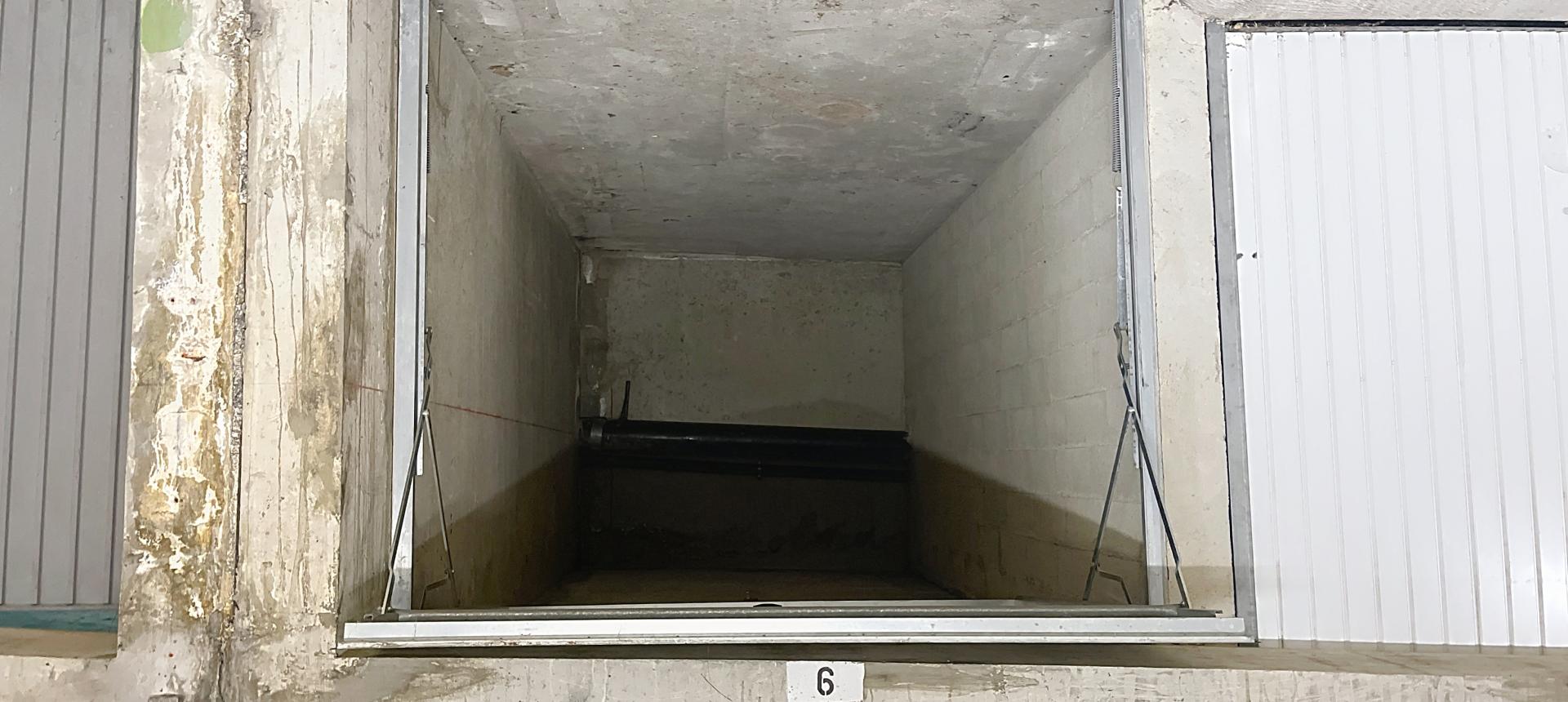 En Corse à Ajaccio location d'un garage quartier Aloès