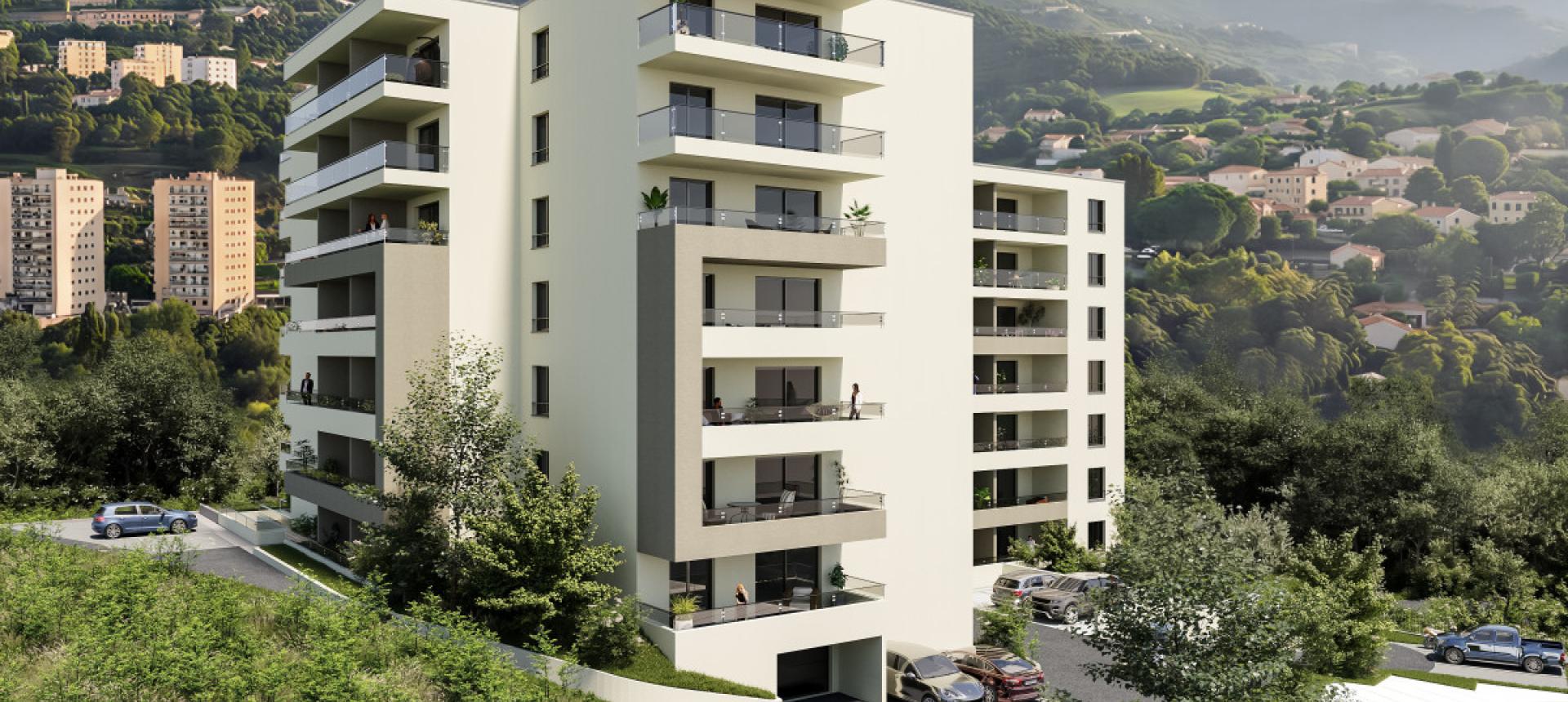 F2 A VENDRE PROGRAMME NEUF TERRASSES DU LORETTO