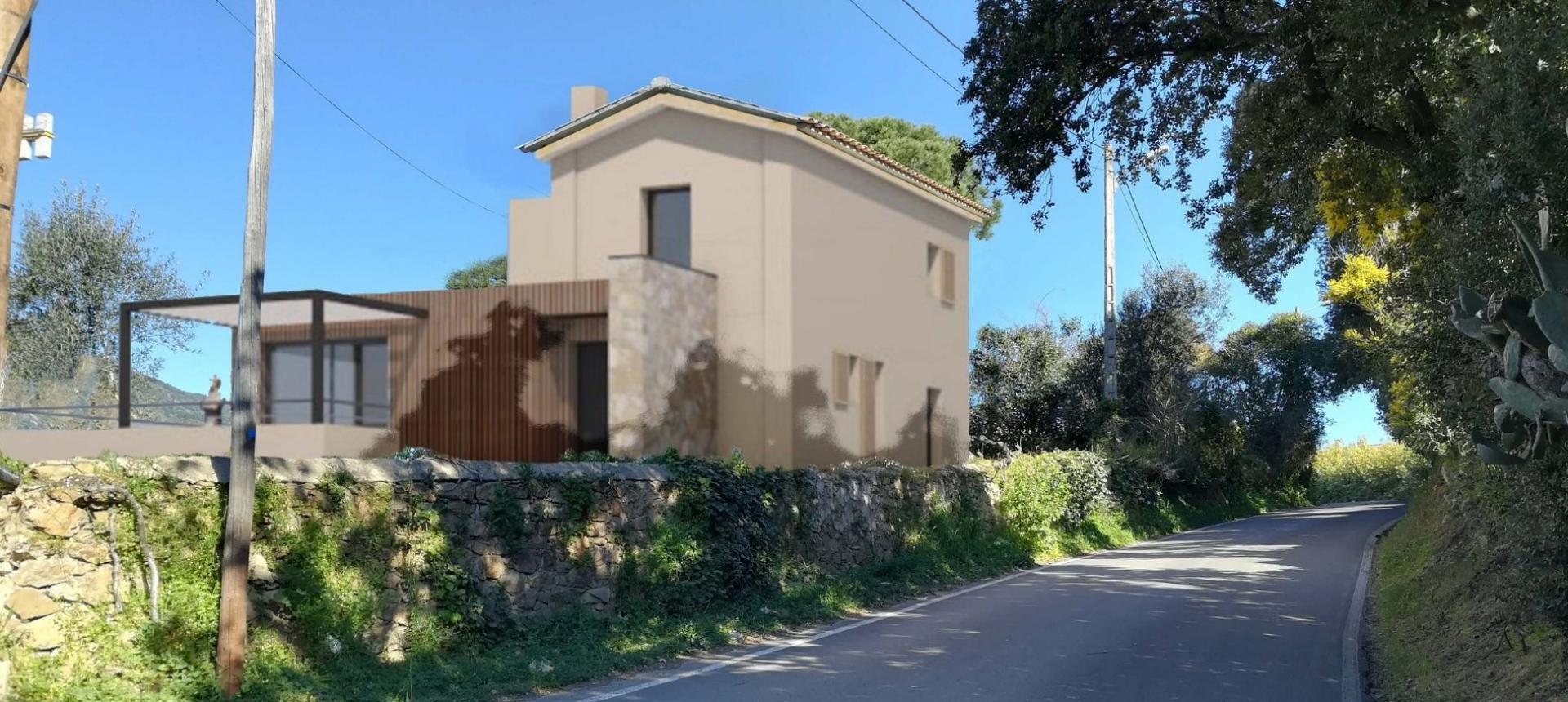 Maison à rénover à vendre route des Milelli à Ajaccio