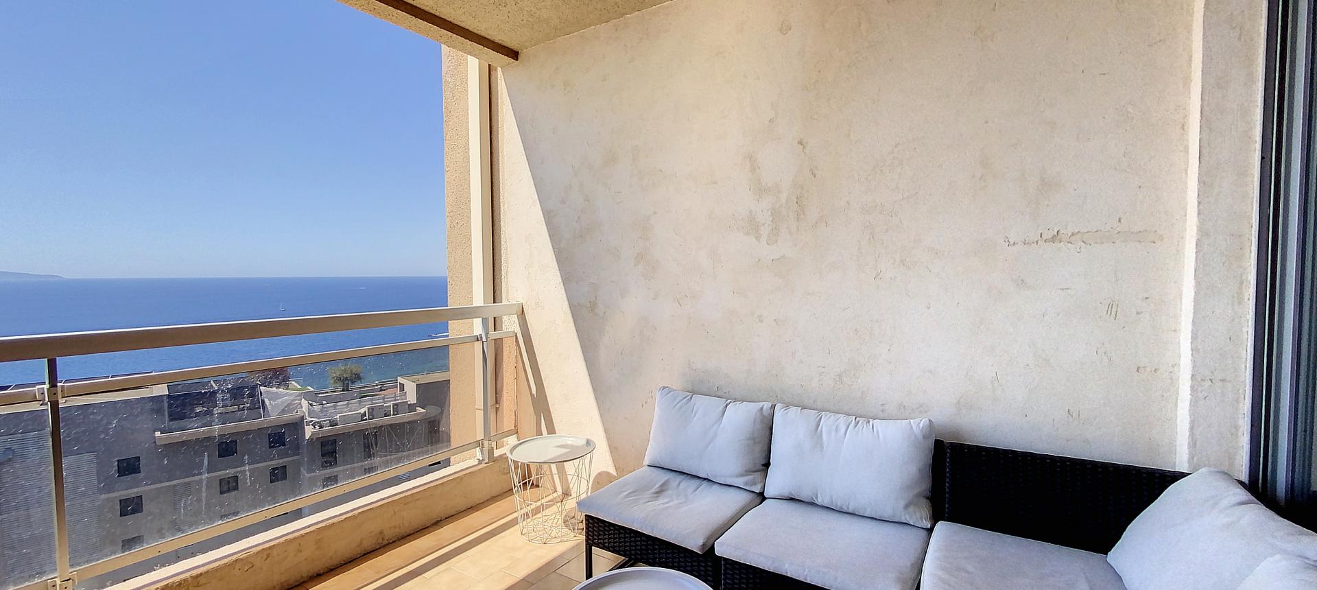 Vente appartement F3 route des sanguinaires à Ajaccio