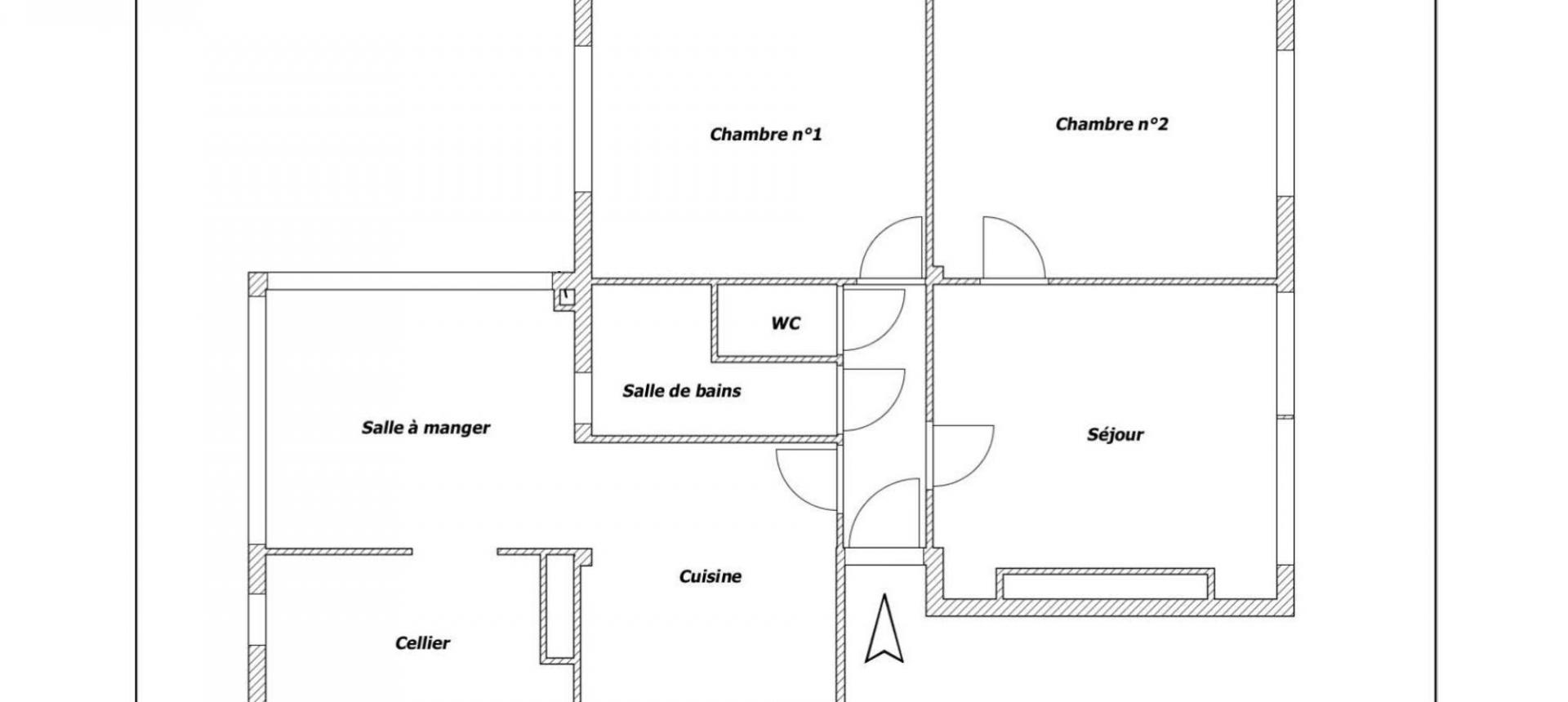 F3 A VENDRE SECTEUR KALLISTÉ - AJACCIO CENTRE