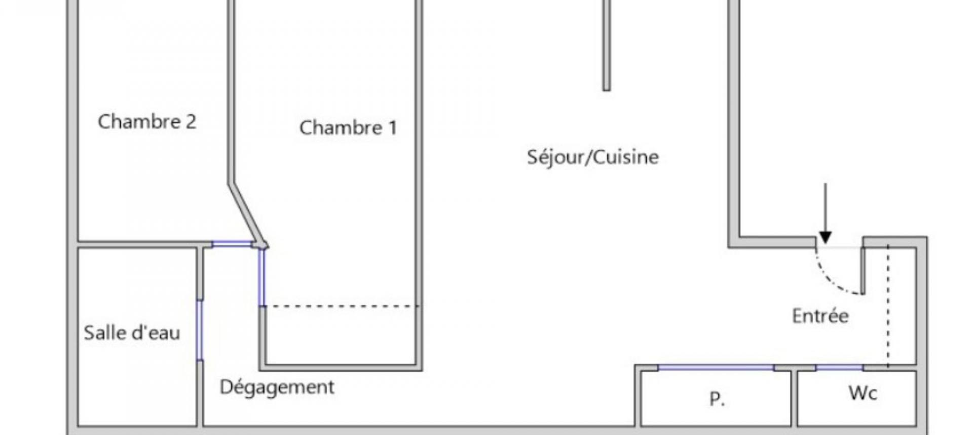 Achat appartement F3 rénové à Ajaccio - Résidence des Îles