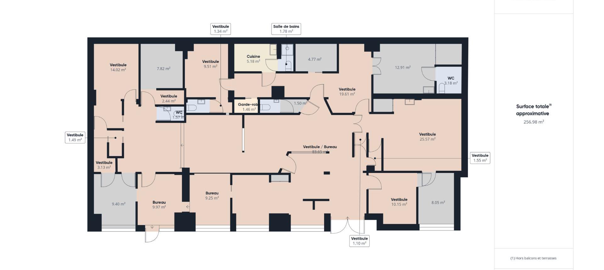 Murs commerciaux à vendre à Ajaccio - Secteur Mezzavia