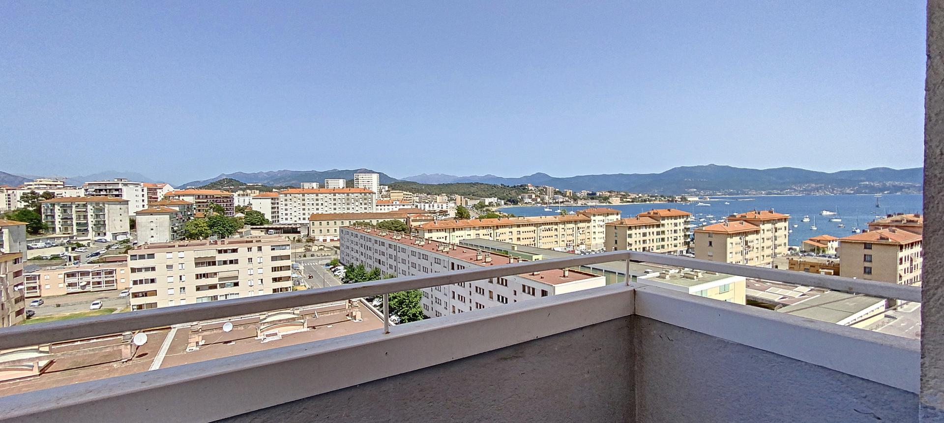 Vente studio vue mer secteur des Cannes - Ajaccio